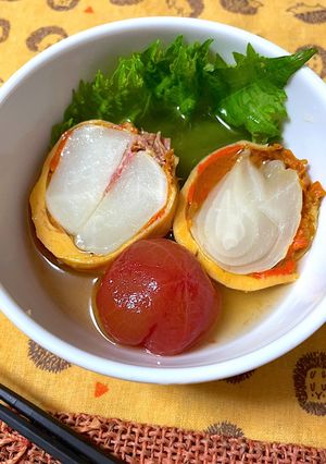 蕪と玉ねぎで、冷やしホヤおでん-レシピのメイン写真