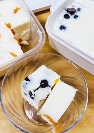 実家の母が作るヨーグルトゼリー-レシピのメイン写真
