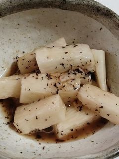 長芋の酢の物、ゆかりでアクセント-レシピのメイン写真
