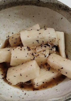 長芋の酢の物、ゆかりでアクセント-レシピのメイン写真