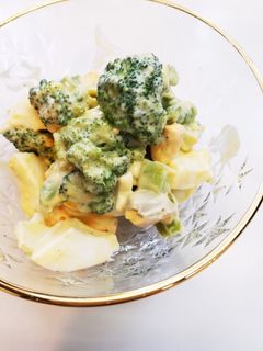 低脂質!ブロッコリーとたまごのサラダ-レシピのメイン写真