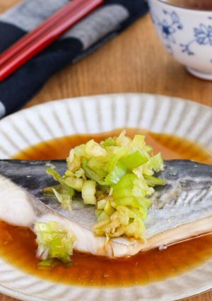 レンジで簡単♪絶品さわらの酒蒸し-レシピのメイン写真