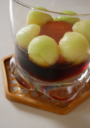 中国の紅茶ラプサンスーチョンのゼリー-レシピのメイン写真