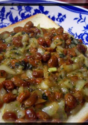 チーズ納豆トースト✲ﾟ*:-レシピのメイン写真