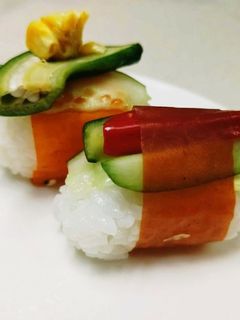 ベジート巻き 野菜のお寿司 オクラ-レシピのメイン写真