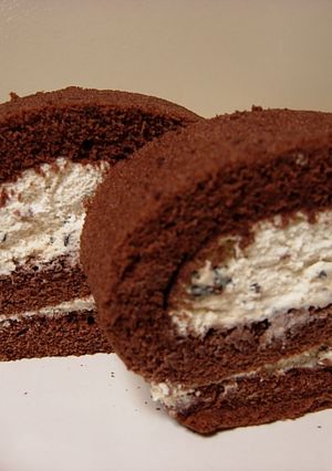 コココーヒーロールケーキ-レシピのメイン写真