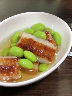 焼きちくわと枝豆のおひたし-レシピのメイン写真