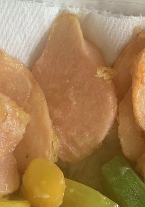 新生姜の甘酢漬の精進揚げ-レシピのメイン写真
