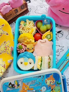 簡単可愛い♡ポッチャマサンドイッチ-レシピのメイン写真