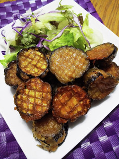 しっかり味で大満足♪茄子の唐揚げ-レシピのメイン写真