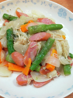 親父特製ヘルシー野菜のオイスター炒め-レシピのメイン写真
