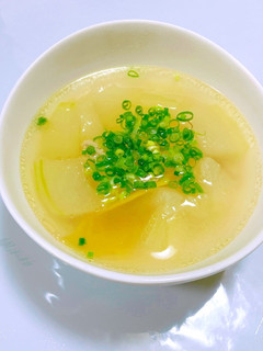熱々とろとろ冬瓜スープ-レシピのメイン写真