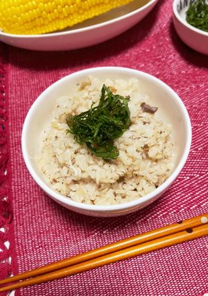 鯵の炊き込みご飯-レシピのメイン写真