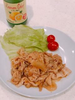 夏に!おろし玉ねぎの、レモン生姜焼き-レシピのメイン写真