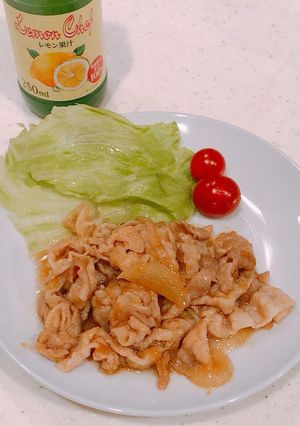 夏に！おろし玉ねぎの、レモン生姜焼き-レシピのメイン写真