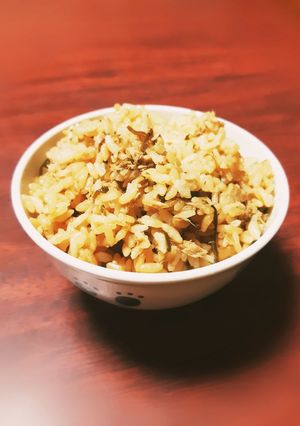 簡単◎ツナと塩昆布の炊き込みご飯-レシピのメイン写真