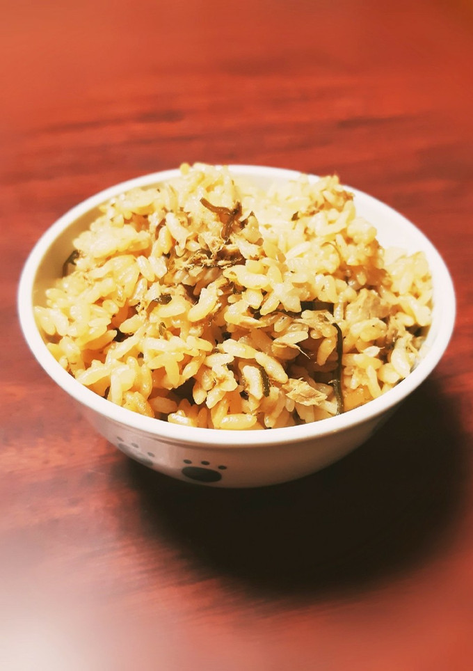 簡単◎ツナと塩昆布の炊き込みご飯-レシピのメイン写真