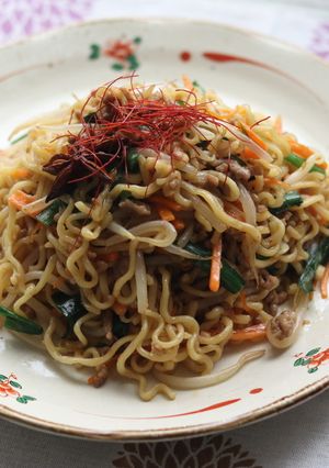 スタミナ満点♪八角入り♪ 台湾風焼きそば-レシピのメイン写真
