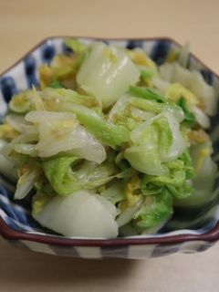 ダイエットに!無限白菜!白菜のおひたし-レシピのメイン写真