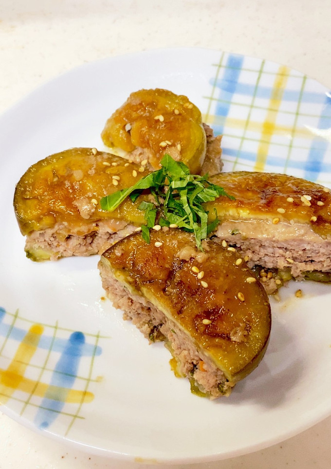 なすの挟み焼き〜大葉を添えて〜-レシピのメイン写真