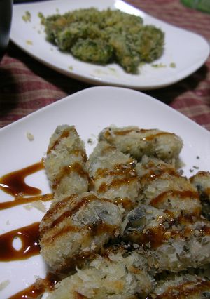 【男の料理】牡蠣の2種のパン粉焼き-レシピのメイン写真