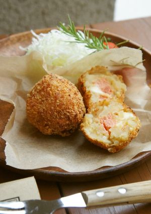 まんまる*明太子チーズコロッケ-レシピのメイン写真