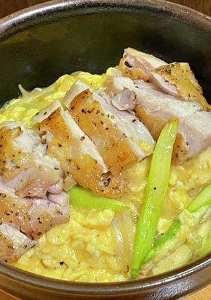 洋風・ふわとろ親子丼-レシピのメイン写真