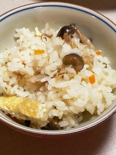 ツナの炊き込みご飯-レシピのメイン写真