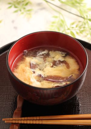 簡単！生きくらげのかき玉味噌汁-レシピのメイン写真
