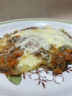 じゃがいもカレーピザ(カレーが余った時)-レシピのメイン写真