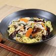 簡単!豚肉と小松菜のあんかけ焼きそば