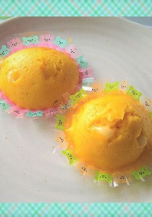 【保育所給食】かぼちゃ蒸しパン-レシピのメイン写真