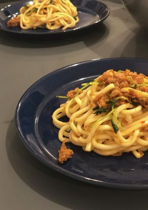 ヴィーガン四川風うどん-レシピのメイン写真