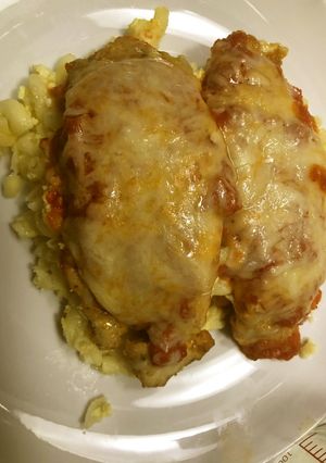 オーブンで作るチキンパルメジャーノ-レシピのメイン写真