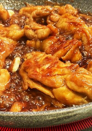 大好評の鳥もものガーリック照り焼き♡-レシピのメイン写真