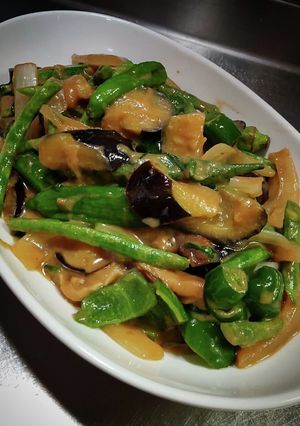 夏野菜の油味噌〜❨(@≧↺≦@)❩-レシピのメイン写真