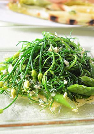 おかひじきと夏の野菜のグリーンサラダ♪-レシピのメイン写真