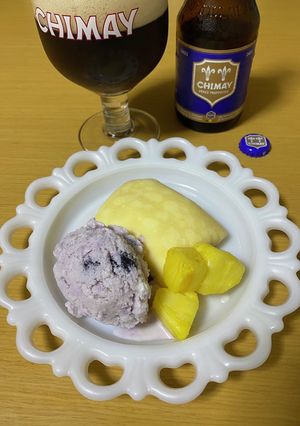 甘酒ヨーグルトブルーベリージェラート-レシピのメイン写真
