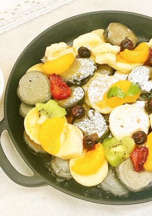 夏休みに♪ ごまのシリアルパンケーキ-レシピのメイン写真
