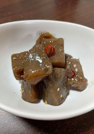 蒟蒻の甘辛煮-レシピのメイン写真