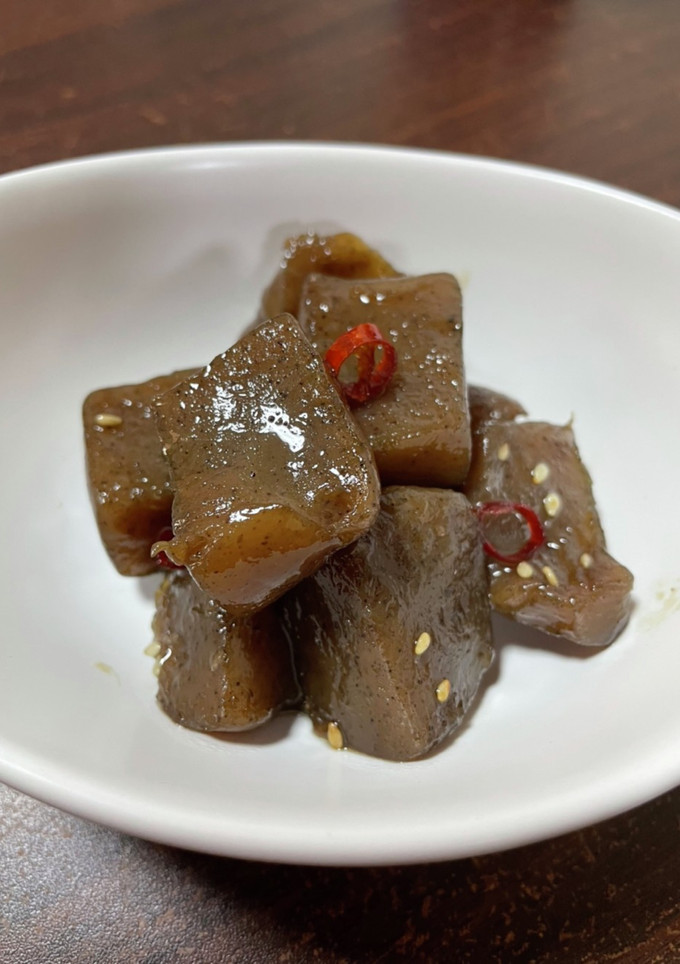 蒟蒻の甘辛煮-レシピのメイン写真