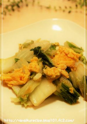 白菜たまご♡中華味-レシピのメイン写真