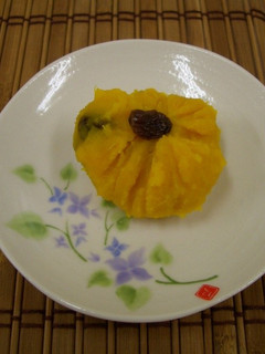 かぼちゃの茶巾(透析食)-レシピのメイン写真