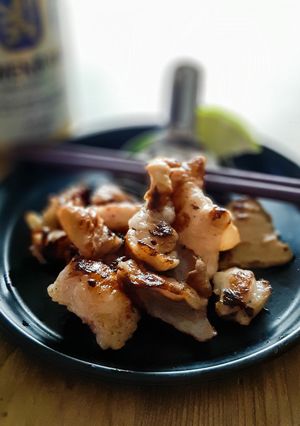 家飲みに！居酒屋みたいなホルモン焼き-レシピのメイン写真