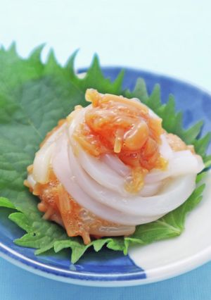 なめ茸のいかそうめん和え-レシピのメイン写真