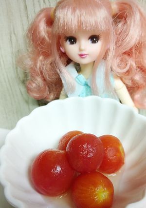 リカちゃん♡蜂蜜レモン+塩麹 トマト-レシピのメイン写真