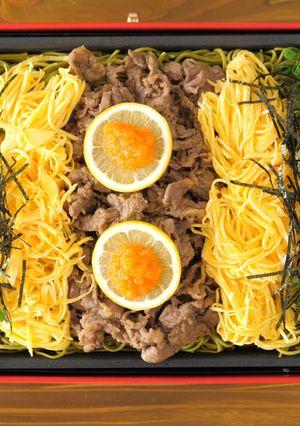 山口名物★みんなでワイワイ簡単瓦そば-レシピのメイン写真