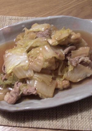 家族大好き白菜のとろとろ煮ヽ(○´ｗ｀)-レシピのメイン写真