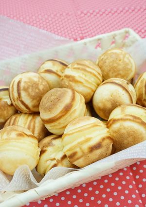 たこ焼機で簡単おいしい!ベビーカステラ-レシピのメイン写真