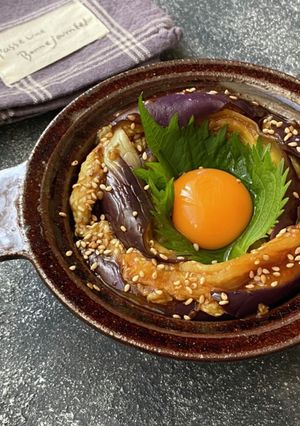 ピリ辛！無限！！なすのユッケ風-レシピのメイン写真